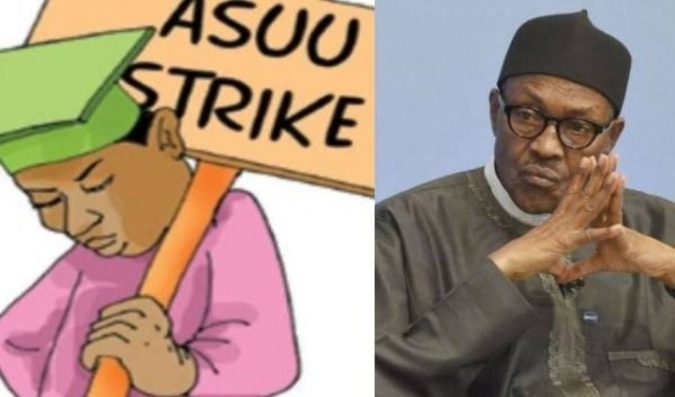 President Buhari begs ASUU to call off strike