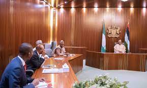 Naira Redesign: Buhari meets Bagudu, Tambuwal, Emefiele, Bawa